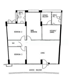 Blk 369 Tampines Street 34 (Tampines), HDB 4 Rooms #607978101